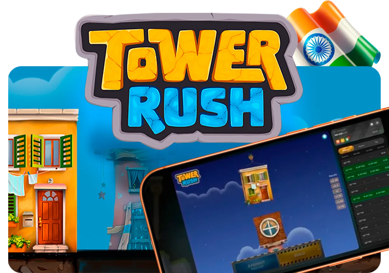 Logo de la tragamonedas Tower Rush